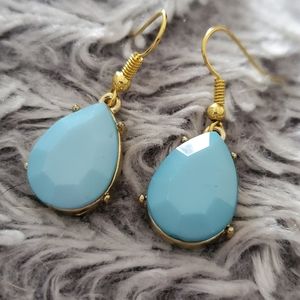 Blue drop Rhinestone Dangle earrings💎